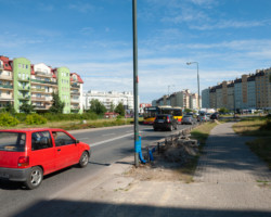 Nowe oświetlenie ul. Stryjeńskich.