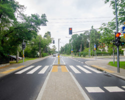 Skrzyżowanie ulic Kajki i Odrodzenia