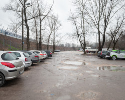 Tak teraz wygląda skrzyżowanie przy przystanku PKP Warszawa Stadion u zbiegu ulic Sokolej i Ryszarda Siwca.