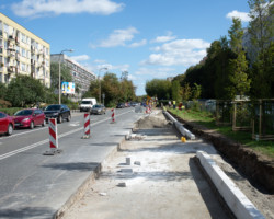 Zmiany na ulicy Anielewicza.