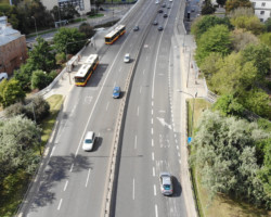 Przebudowa wiaduktów Trasy Łazienkowskiej przy Parku Agrykola.