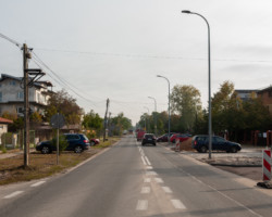 Nowe oświetlenie na ul. Lucerny.