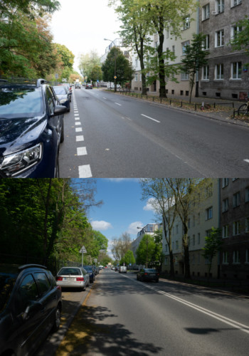 Parkowanie przy ulicy Odyńca - tak jest, tak było.