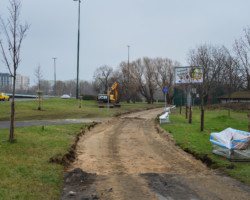 Budowa ciągu pieszo-rowerowego po południowej stronie Doliny Służewieckiej, między ul. Puławską a Parkiem Kozłowskiego.