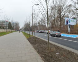 Nowy chodnik przy ul. Wałbrzyskiej.