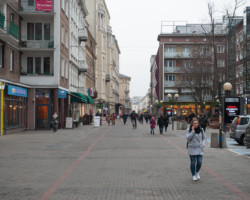 Obecny wygląd ulicy Chmielnej.