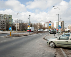 Ulica Meissnera, ruszyły pierwsze prace drogowe po zimie.