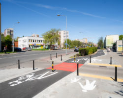 Nowa droga dla rowerów wzdłuż ul. Jana Olbrachta.
