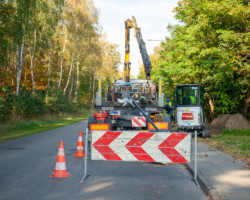 Nowe latarnie i oprawy na Grzybowej i Szosowej.