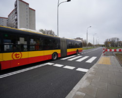 Bora-Komorowskiego z nową nawierzchnią.