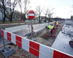 Przebudowa ulicy Sokratesa.