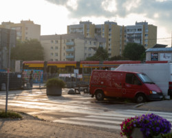 Miejsce, w którym ma powstać park kieszonkowy.