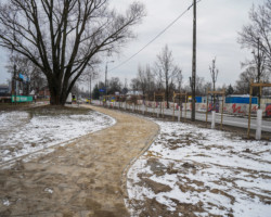 Wybudowany chodnik przy ul. Chełmżyńskiej.