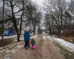 Obecnie mieszkańcy nie mają możliwości korzystania z chodnika.