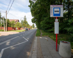 Przystanek autobusowy, ul. Trakt Lubelski.