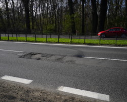 Obecny stan ciągu ulic Czecha i Trakt Brzeski.