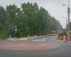 Budowa chodnika i drogi dla rowerów, ul. Trakt Lubelski.