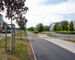 Remont drogi rowerowej, ul. Żołnierzy Wyklętych.