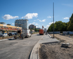 Widać już pierwsze efekty prac przy Kondratowicza.