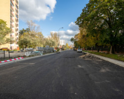 Remont nawierzchni ciągu ulic Saskiej i Egipskiej.