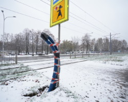 Przejście dla pieszych, al. Reymonta.