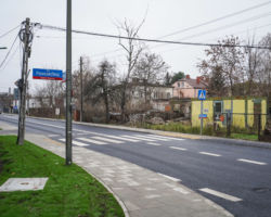 Ulica Skrzyneckiego po modernizacji.