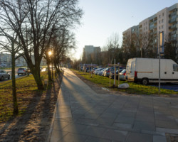 Wyremontowany chodnik na Płaskowickiej