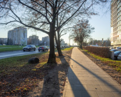 Wyremontowany chodnik na ul. Płaskowickiej