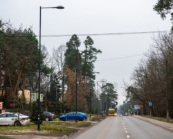 Nowe latarnie na ul. Kajki