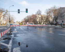 Przejazd ulicami Rudnickiego i Kochanowskiego jest tymczasowo zablokowany
