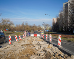 Istniejące do tej pory azyle były zbyt wąskie, co nie zapewniało komfortowego przejścia na drugą stronę jezdni.