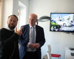 Wizyta burmistrza Berlina w Warszawie.