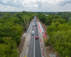 Kierowcy mogą już korzystać z całej szerokości wiaduktu na Marywilskiej