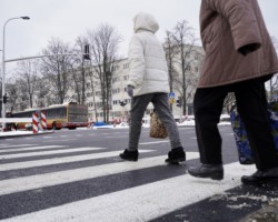 Chodecka z wymienioną nawierzchnią.