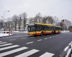 Chodecka z wymienioną nawierzchnią.