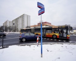 Chodecka z wymienioną nawierzchnią.