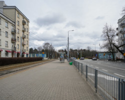 Plac przed rozpłytowaniem.