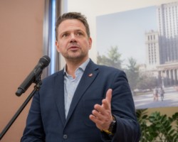 Prezydent Rafał Trzaskowski.