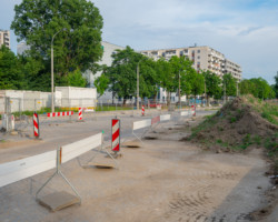 Ulica Ordona, odcinek od budynku 5B do Stańczyka.