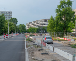 Ulica Ordona, odcinek od budynku 5B do Stańczyka.