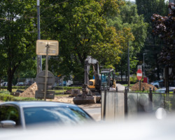 Rozpłytowanie w al. "Solidarności".