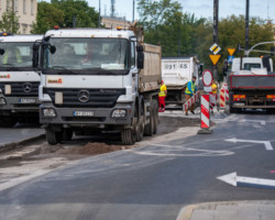 Rozpłytowanie na pl. Bankowym.