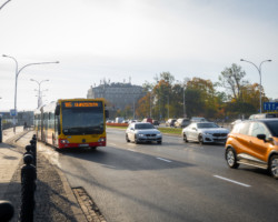 Wisłostrada po frezowaniu.