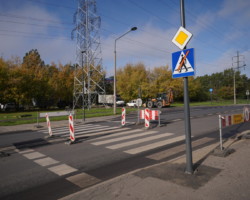 Przejścia przez Gierdziejewskiego podczas przygotowania do budowy azyli.